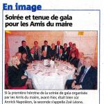 Soir&eacute;e et tenue de gala pour les amis du Maire