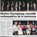Marine Champenoy est la nouvelle Miss Cavalaire