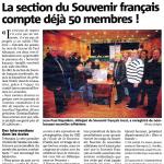 La section du Souvenir français...