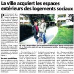La ville acquiert les espaces extérieurs des logements sociaux