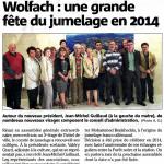 Wolfach : une grande fête du jumelage en 2014