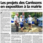 Le projet des Canissons en exposition à la mairie