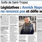 Législatives, Annick Napoléon ne renonce pas et défie son parti
