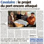 Cavalaire : le projet du port encore attaqué