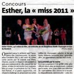 Esther, la "miss 2011"