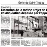 Extension de la mairie : rejet de la requ&ecirc;te en annulation...