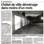 L'h&ocirc;tel de ville d&eacute;m&eacute;nage dans moins d'un mois