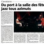 Du port &agrave; la salle des f&ecirc;tes : jazz tous azimuts