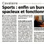 Sports : enfin un bureau spacieux et fonctionnel
