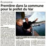 Premi&egrave;re dans la commune pour le pr&eacute;fet du Var 